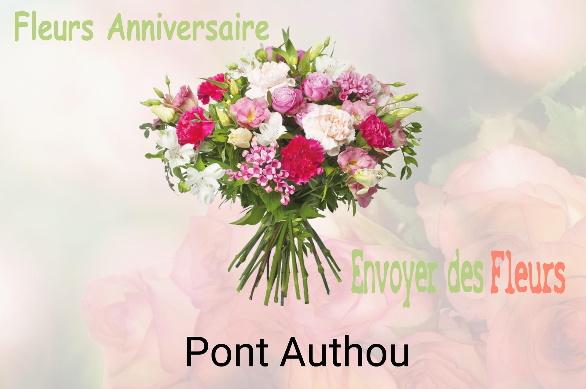 Bouquet de fleurs d’anniversaire livré à Pont-Authou
